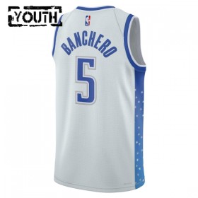 Orlando Magic Paolo Banchero Nike 2025-26 City Edition Valkoinen Lasten Pelipaidat Swingman